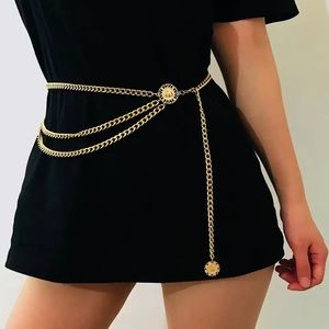 Trendy Glamorstar Multilayer Waist Chain Belts
